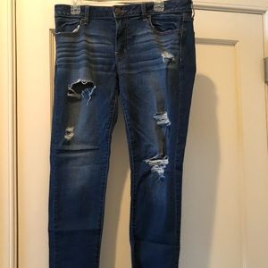 Super stretch skinny jeans